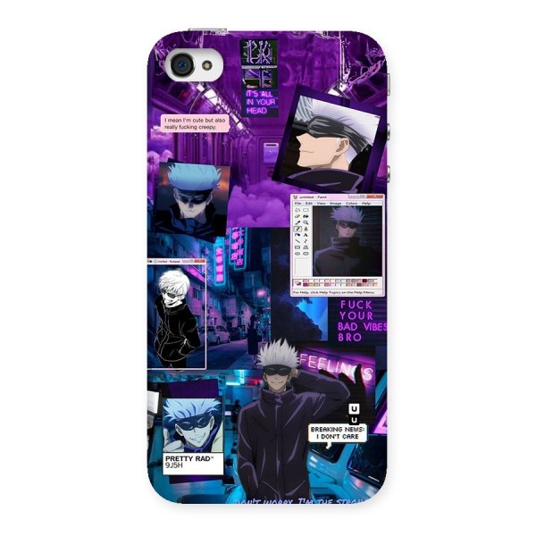 Gojo Quotes Bundle Back Case for iPhone 4 4s