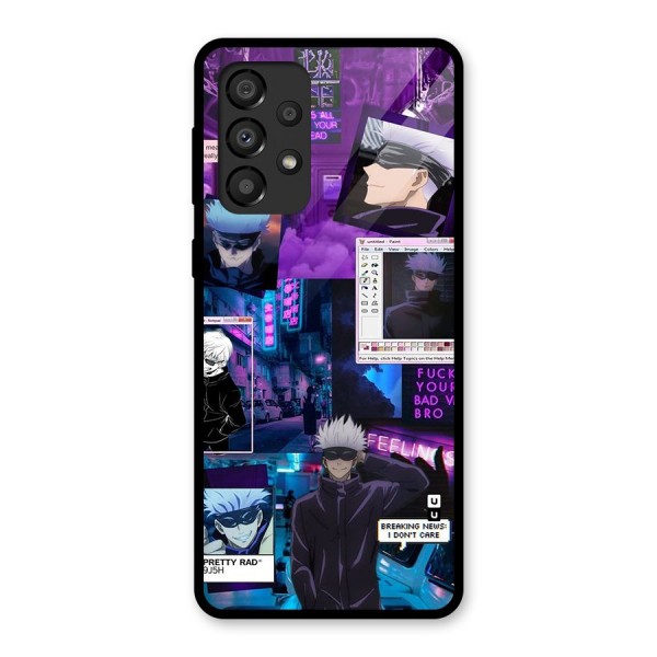 Gojo Quotes Bundle Glass Back Case for Galaxy A33 5G