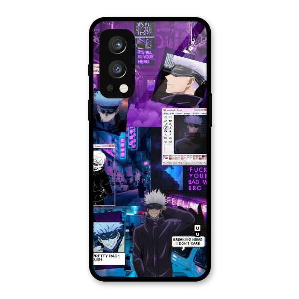 Gojo Quotes Bundle Glass Back Case for OnePlus Nord 2 5G