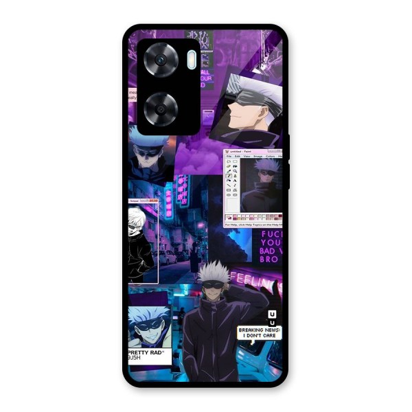 Gojo Quotes Bundle Glass Back Case for Oppo A77