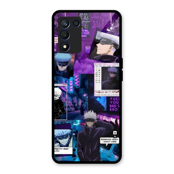 Gojo Quotes Bundle Glass Back Case for Realme 9 5G Speed