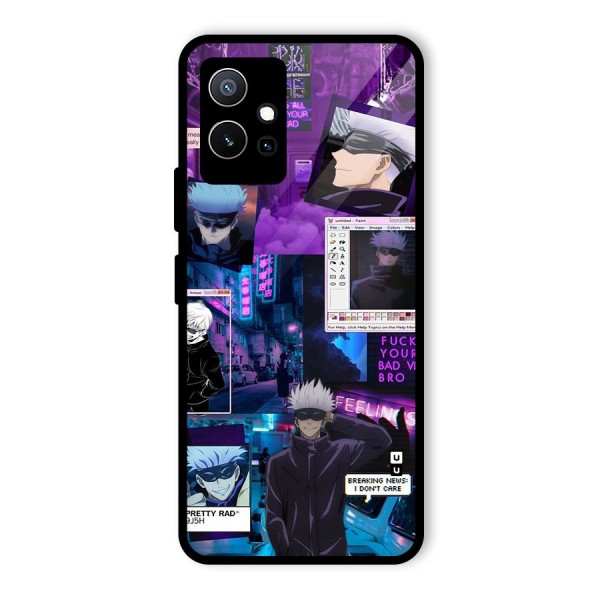 Gojo Quotes Bundle Glass Back Case for Vivo T1 5G