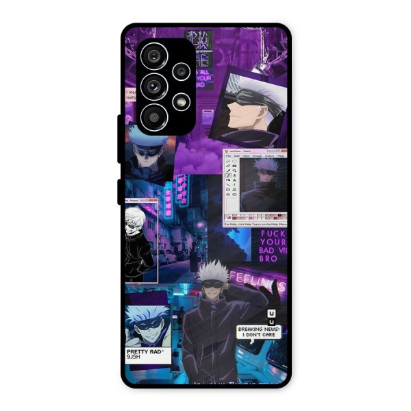 Gojo Quotes Bundle Metal Back Case for Galaxy A53 5G