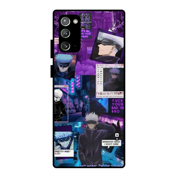 Gojo Quotes Bundle Metal Back Case for Galaxy Note 20
