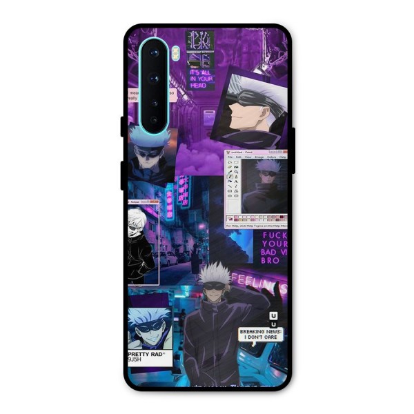 Gojo Quotes Bundle Metal Back Case for OnePlus Nord