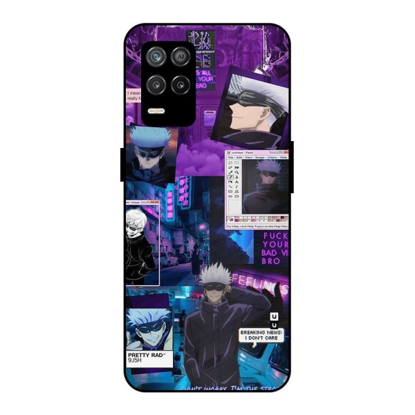 Gojo Quotes Bundle Metal Back Case for Realme 9 5G