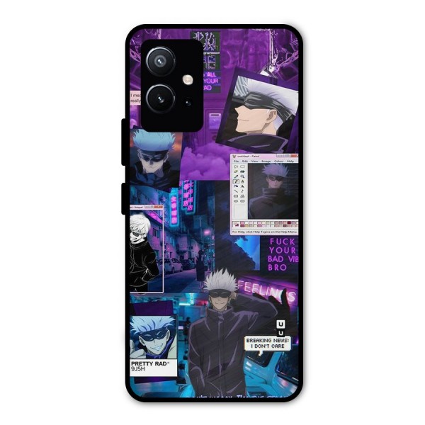 Gojo Quotes Bundle Metal Back Case for Vivo T1 5G