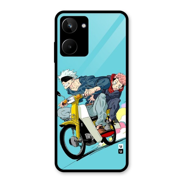 Gojo Ride Glass Back Case for Realme 10