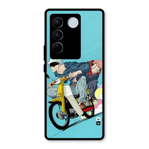 Gojo Ride Metal Back Case for Vivo V27 Pro