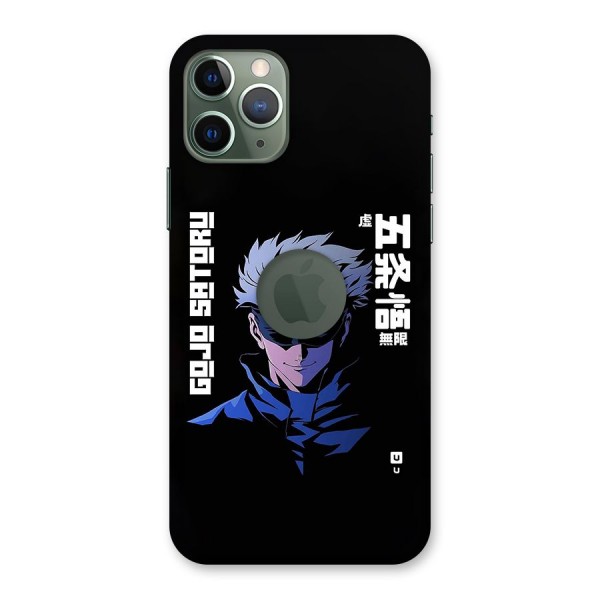 Gojo Sataru Smiles Back Case for iPhone 11 Pro Logo Cut