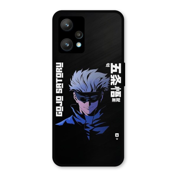 Gojo Sataru Smiles Metal Back Case for Realme 9 Pro Plus 5G