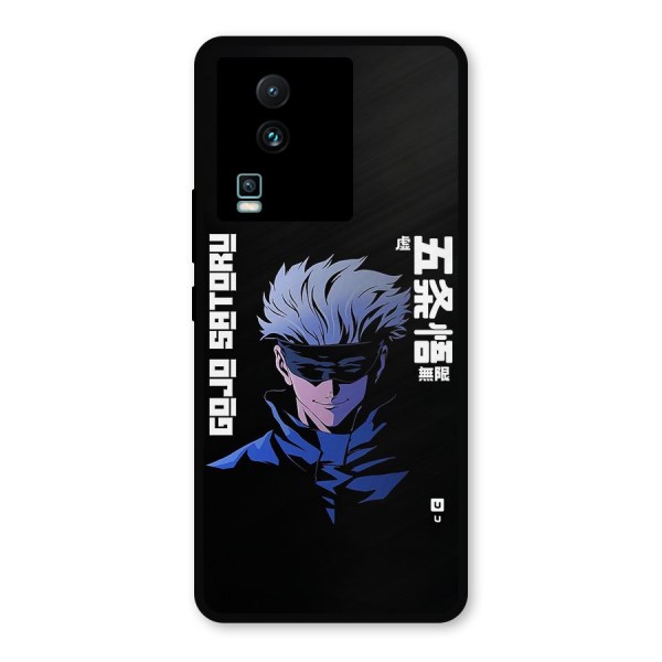 Gojo Sataru Smiles Metal Back Case for iQOO Neo 7