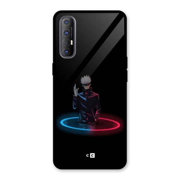 Gojo Sataru Wink Glass Back Case for Oppo Reno3 Pro