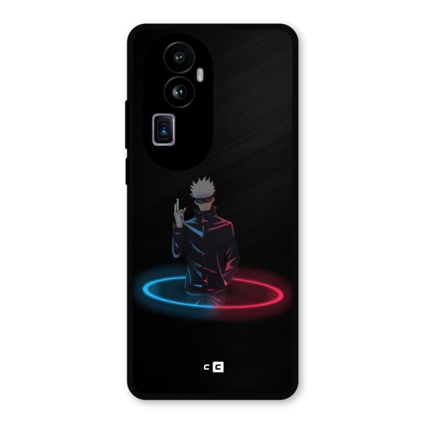 Gojo Sataru Wink Metal Back Case for Oppo Reno10 Pro Plus