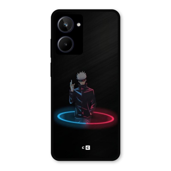 Gojo Sataru Wink Metal Back Case for Realme 10