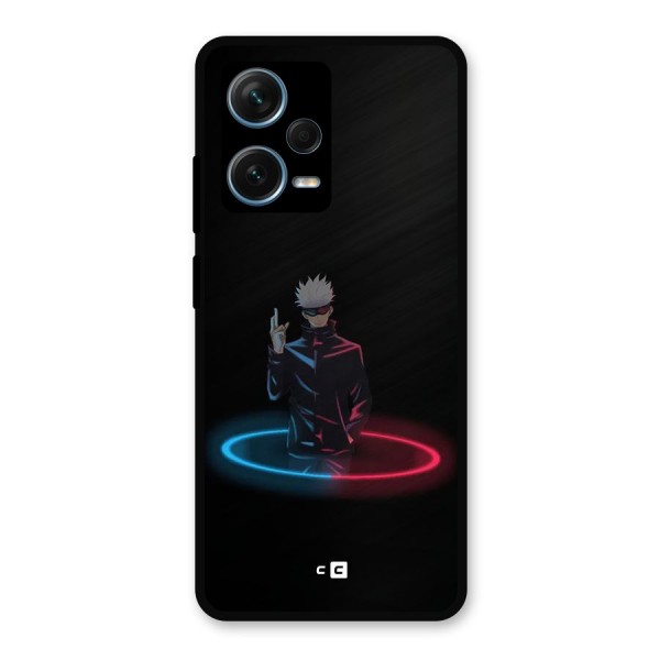 Gojo Sataru Wink Metal Back Case for Redmi Note 12 Pro Plus 5G