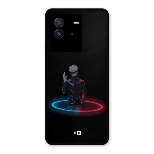 Gojo Sataru Wink Metal Back Case for iQOO Neo 6 5G