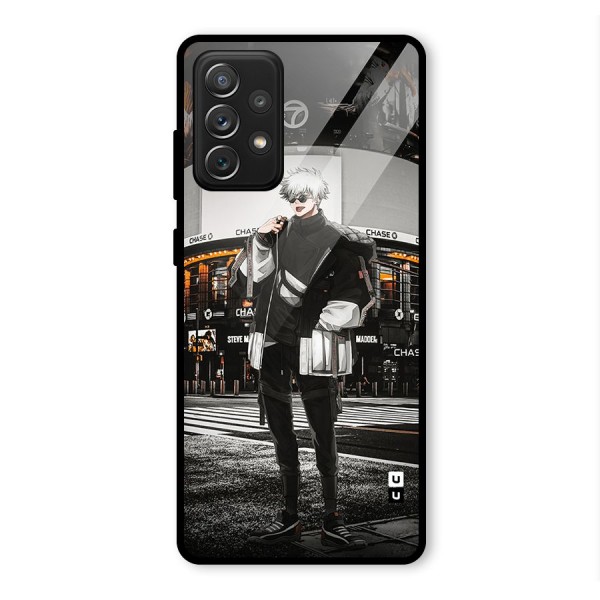 Gojo Shopping Glass Back Case for Galaxy A72