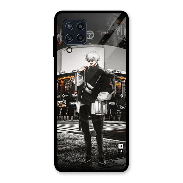 Gojo Shopping Glass Back Case for Galaxy M32