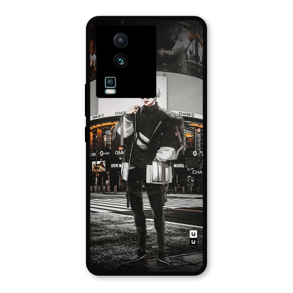 Gojo Shopping Metal Back Case for iQOO Neo 7 Pro