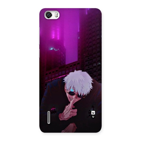 Gojo Sits Back Case for Honor 6