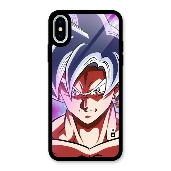 Goku Instinct Glass Back Case for iPhone X
