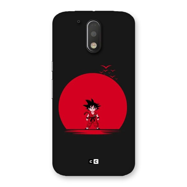 Goku Kid Art Back Case for Moto G4 Plus