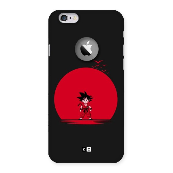 Goku Kid Art Back Case for iPhone 6 Logo Cut