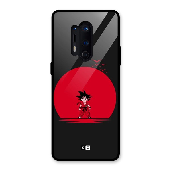 Goku Kid Art Glass Back Case for OnePlus 8 Pro