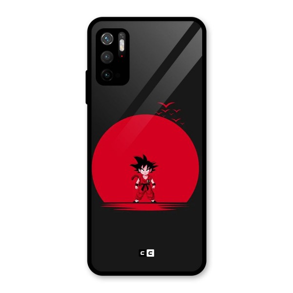 Goku Kid Art Glass Back Case for Poco M3 Pro 5G