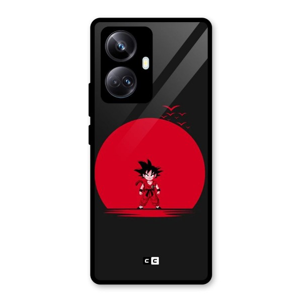 Goku Kid Art Glass Back Case for Realme 10 Pro Plus