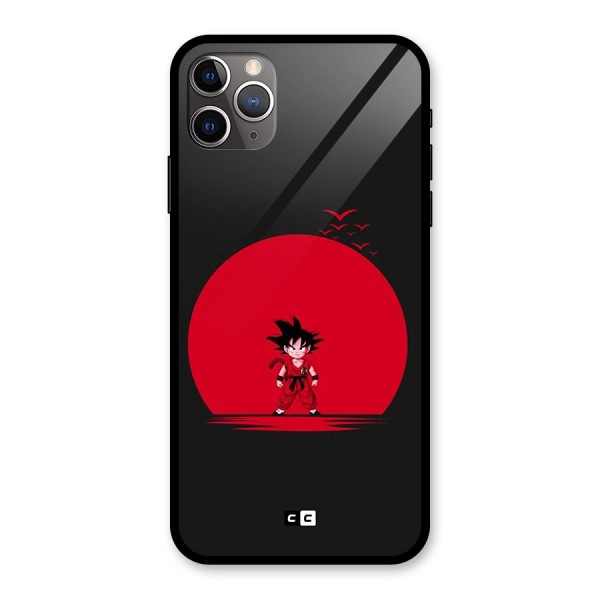 Goku Kid Art Glass Back Case for iPhone 11 Pro Max