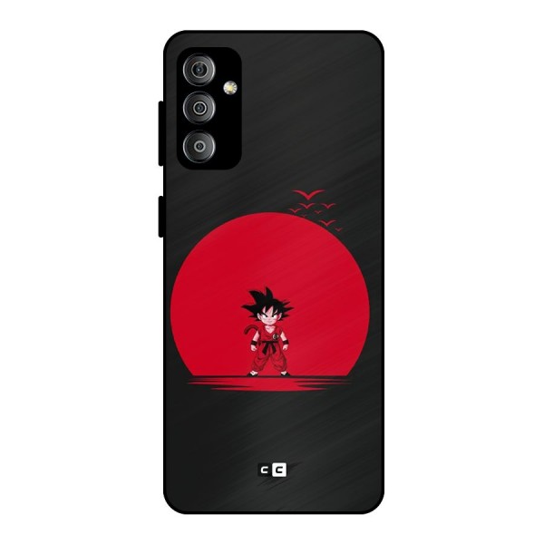 Goku Kid Art Metal Back Case for Galaxy F23