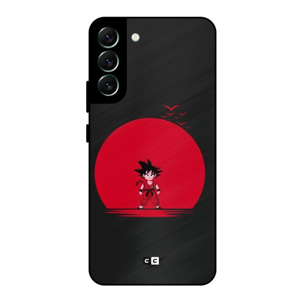 Goku Kid Art Metal Back Case for Galaxy S22 Plus 5G