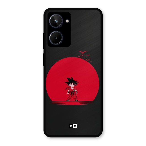 Goku Kid Art Metal Back Case for Realme 10