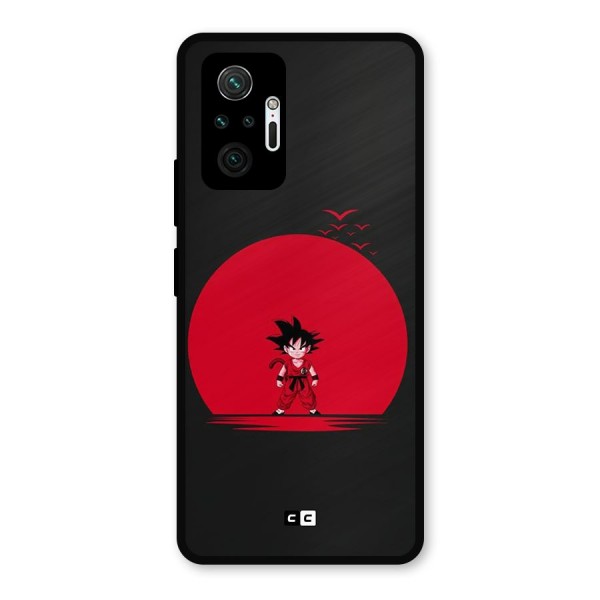 Goku Kid Art Metal Back Case for Redmi Note 10 Pro Max