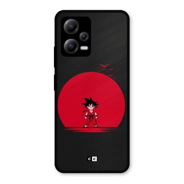 Goku Kid Art Metal Back Case for Redmi Note 12 5G