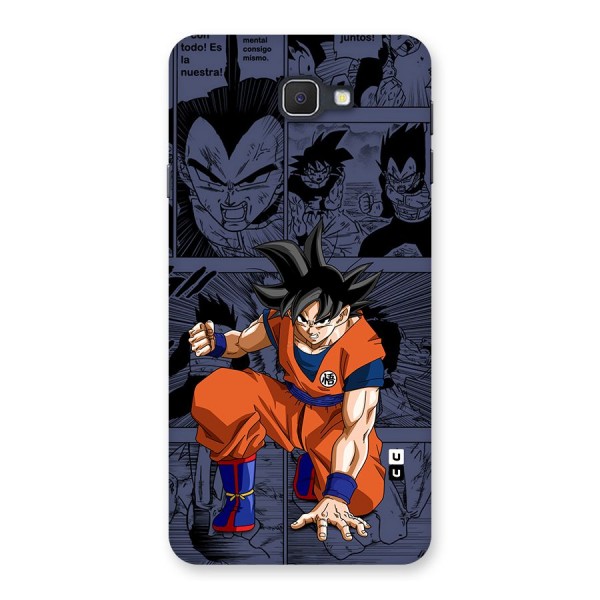 Goku Manga Art Back Case for Galaxy On7 2016