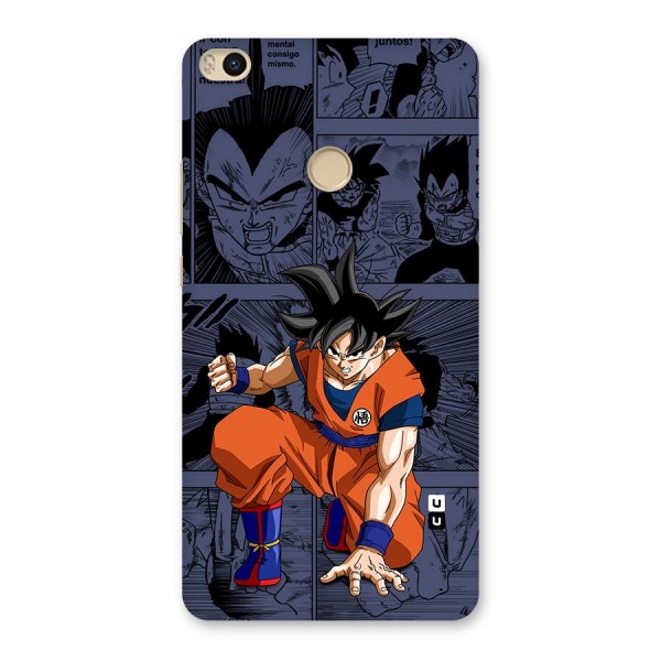 Goku Manga Art Back Case for Mi Max 2