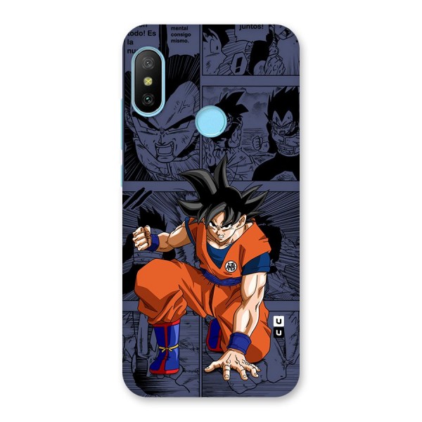 Goku Manga Art Back Case for Redmi 6 Pro