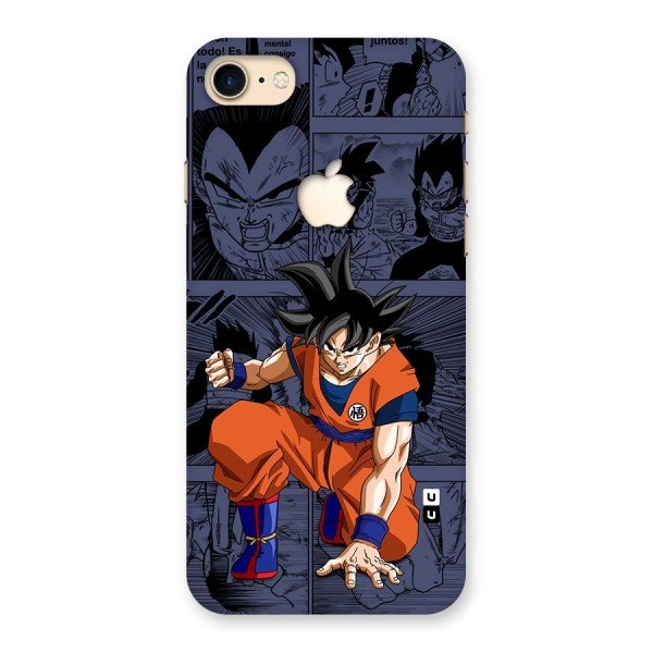 Goku Manga Art Back Case for iPhone 7 Apple Cut