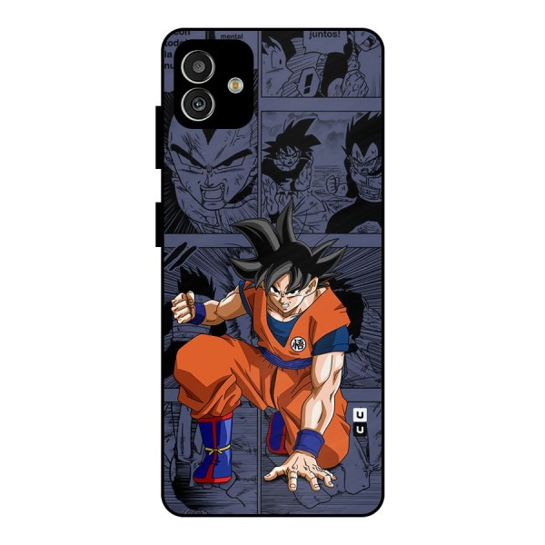 Goku Manga Art Metal Back Case for Galaxy M13 5G