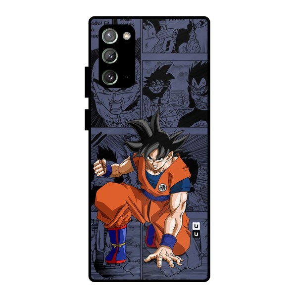 Goku Manga Art Metal Back Case for Galaxy Note 20