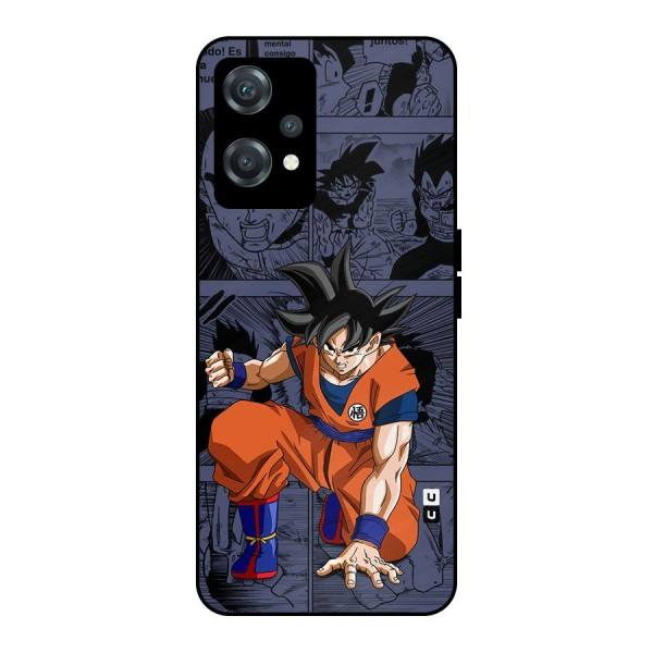 Goku Manga Art Metal Back Case for OnePlus Nord CE 2 Lite 5G
