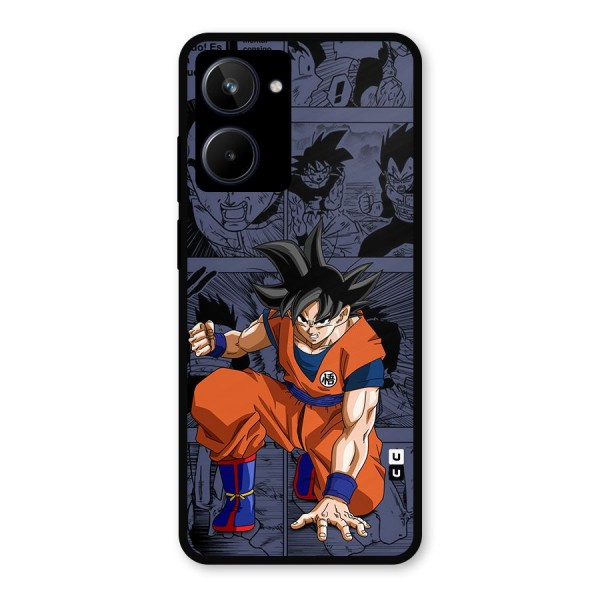 Goku Manga Art Metal Back Case for Realme 10