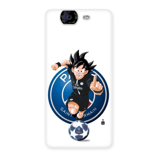 Goku Playing Goku Back Case for Canvas Knight A350
