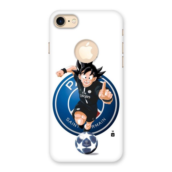 Goku Playing Goku Back Case for iPhone 8 Logo Cut