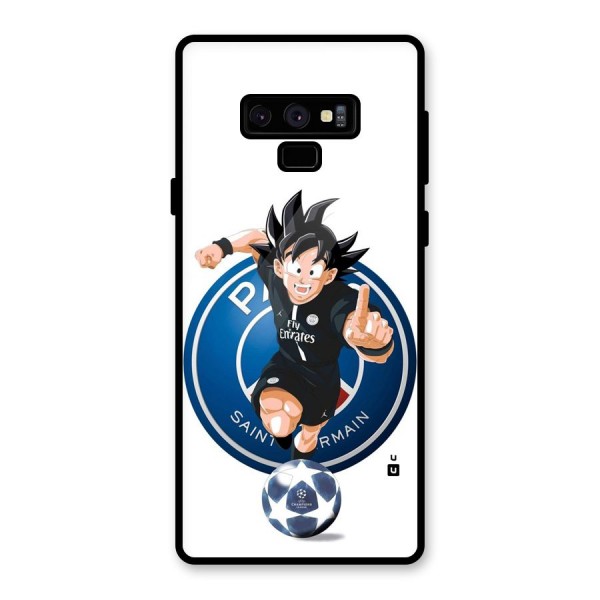 Goku Playing Goku Glass Back Case for Galaxy Note 9