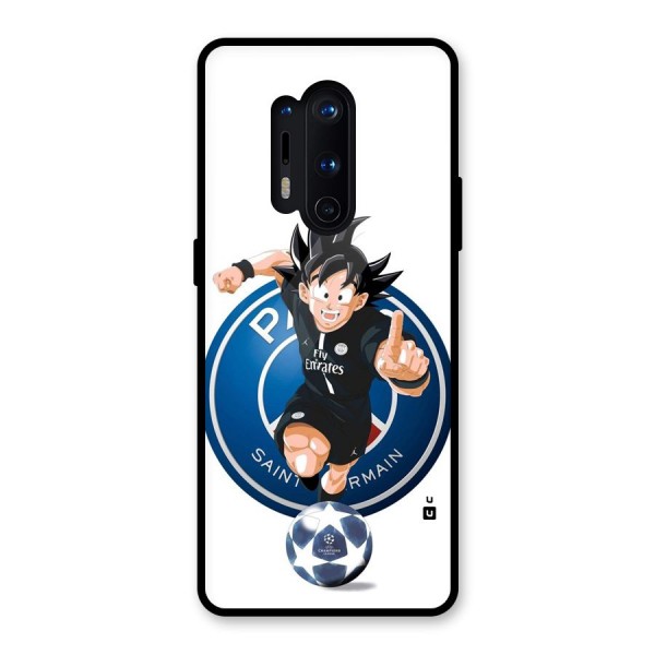 Goku Playing Goku Glass Back Case for OnePlus 8 Pro