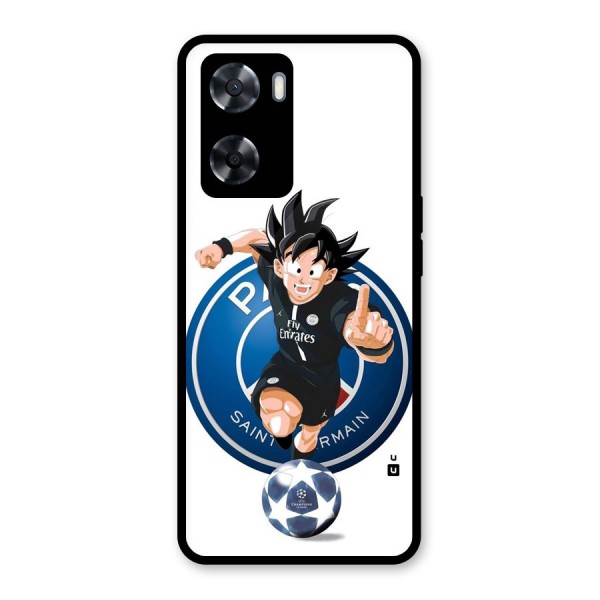 Goku Playing Goku Glass Back Case for Oppo A57 2022